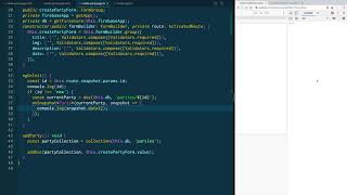 Use Ionic Framework to write data to Firebase Firestore