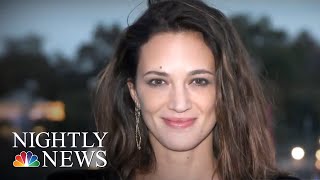 Alleged Text Messages Appear To Contradict Asia Argento’s Denial Of Relationship | NBC Nightly News