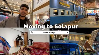 Moving to Solapur | for a month | Business Trip | Vlog