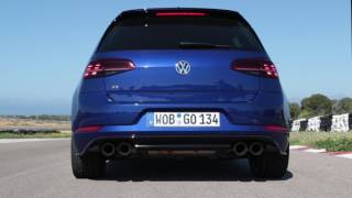 VW Golf R Performance With Akrapovic Exhaust: Revving And Launch Control