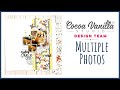 Multiple Photos! | 12x12 Scrapbook Layout | CVS DT