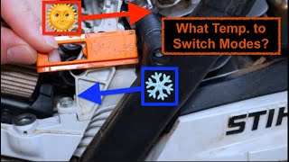 ❄️ Winter Mode ❄️ Stihl Chainsaws | How-When-Why