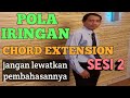 Pola iringan Chord Extension sesi 2 dan penjelasannya #alfonsopiano #belajarpianokeyboard #belajar