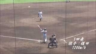 2014/06/01　G和田凌太　レフト前ヒット！