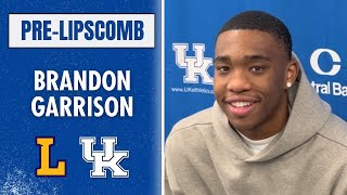 Brandon Garrison pre-Lipscomb press conference | Kentucky MBB