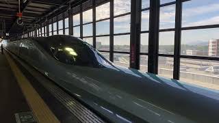 2022/08/29  盛岡駅14番線ホーム  E956形ALFA-X(アルファエックス)  9時20分入線  フェーズ2試運転