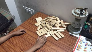 Build small Robot from Jenga Blocks