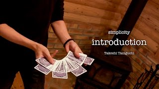 simplicity - introduction by Takeshi Taniguchi