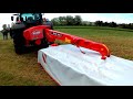 2018 valtra n174 unlimited tractor with kuhn mower