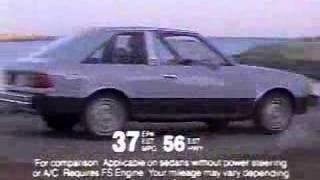 1984 Ford Escort Vintage Commercial