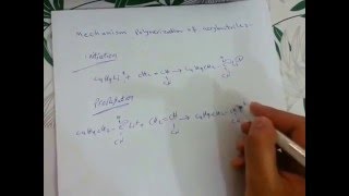 Mechanism polymerization of acrylonitrile