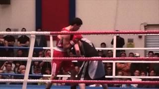 袁文俊, Day(青惠) 60kg vs Leo (Hayabusa) 60kg @ 20131201香港冠軍賽