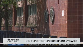 Chicago Inspector General says CPD needs to improve tracking officer disciplinary cases