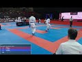 Mohammad aljafari 1st fight WKF World Championships 2023 Budapest Senior -84KG