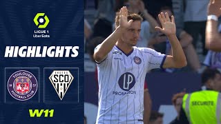 TOULOUSE FC - ANGERS SCO (3 - 2) - Highlights - (TFC - SCO) / 2022-2023