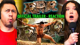 RRR Trailer REACTION | NTR, Ram Charan, Ajay Devgn, Alia Bhatt | SS Rajamouli