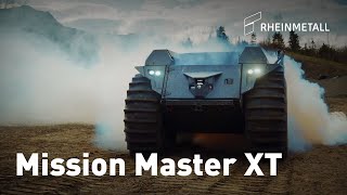 Discover the Rheinmetall Mission Master XT, an all-new autonomous platform