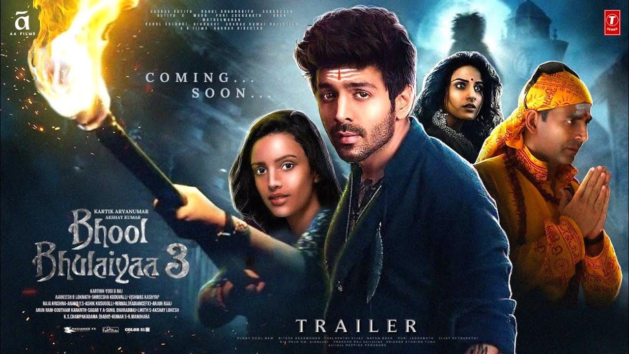 Bhool Bhulaiyaa 3 Teaser | Kartik Aryan | Madhuri | Tripti | Vidhya B ...