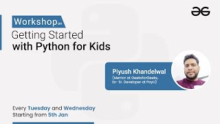Session 1 - First Byte of Python