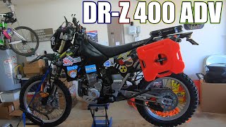 DRZ400SM to Adventure Bike Build #2