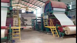 bamboo pulp tissue paper mill machinery