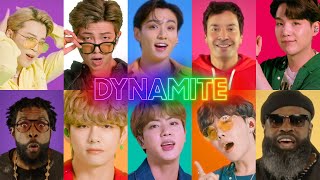BTS, Jimmy Fallon and The Roots Sing Dynamite | The Tonight Show