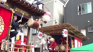 青梅大祭(滝ノ上町)今寺囃子連競り合い本宮   2023