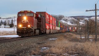 CP 8906 West - CPKC 149 (Intermodal) - CP Laggan Sub - Bearspaw, Calgary, Alberta