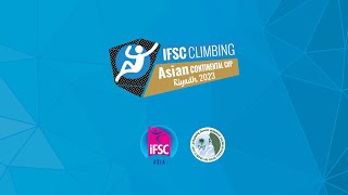 IFSC Asian Cup Riyadh 2023 - Men Boulder Final