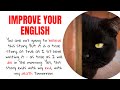 Learn English Through Story Level 3 -  Black Cat