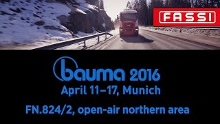 Fassi at Bauma 2016 : \