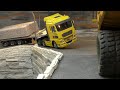 HEAVY RC LOAD! AMAZING  RC CARRARA WORLD! FANTASTIC RC MACHINES AT WORK!