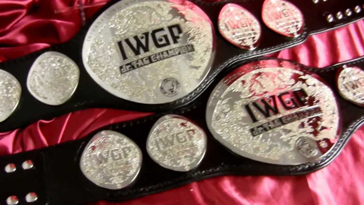 TRB Spotlight: IWGP JR Tag Team Championship Belts - YouTube