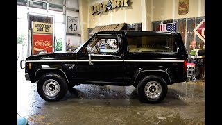 1985 Special Raven Black Ford Bronco II 2dr 4WD SUV