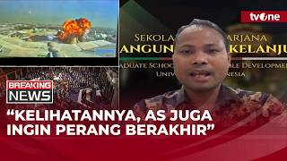 [BREAKING NEWS] Pengamat Timteng: Trump Menunjukan Tanda Tanda Ingin Akhiri Perang