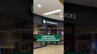 STARBUCKS’IN DÜŞÜK KALORİLİ DİYETE UYGUN İÇECEKLERİ #shorts #youtubeshorts #starbucks #diyetisyen