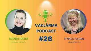 Vaklárma podcast #26 Nyikes Fatime |  Látássérült társadalmi megítélése (2024.06.10.)