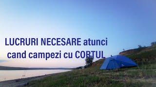 Lucruri necesare atunci cand campezi cu cortul 😁 Lista in descrierea clipului!