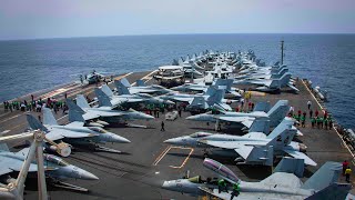 How Quickly Can US Navy Launch ALL Fighter Jets from an Aircraft Carrier?