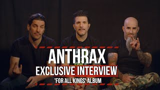 Anthrax Talk 'For All Kings' Album