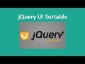 Sortable HTML Element with jQuery UI Sortable