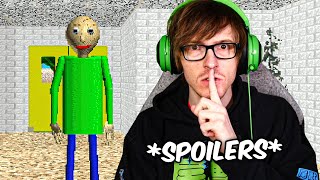 Baldi's New Update is Scary... BUT i can't talk about it *Spoilers*