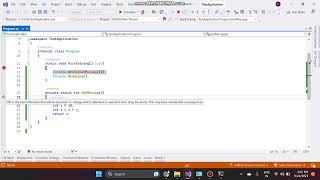 how to debug C# Function/Method using Visual Studio