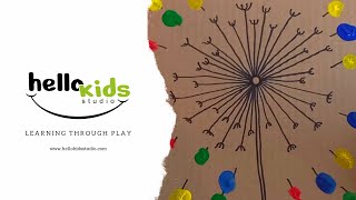 EASY FINGER PAINTING IDEA FOR KIDS / Kid Arts / DIY CRAFTS- Preschool Activities