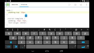 AIDE - Android IDE for web development