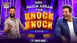 The Knock Knock Show | Wasim Akram | Mohib Mirza | Episode 1 | 1st July 2023 | ARY Digital