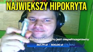 Dawid Jasper największy hipokryta