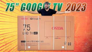 Size Does Matter - ONIDA 75 inch Ultra HD (4K) Google TV REVIEW 🔥