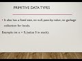 Understanding Primitive and Reference Data Types in Memory - Java