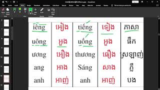 ស្រះផ្សំភាសាវៀតណាម មេរៀនទី 7